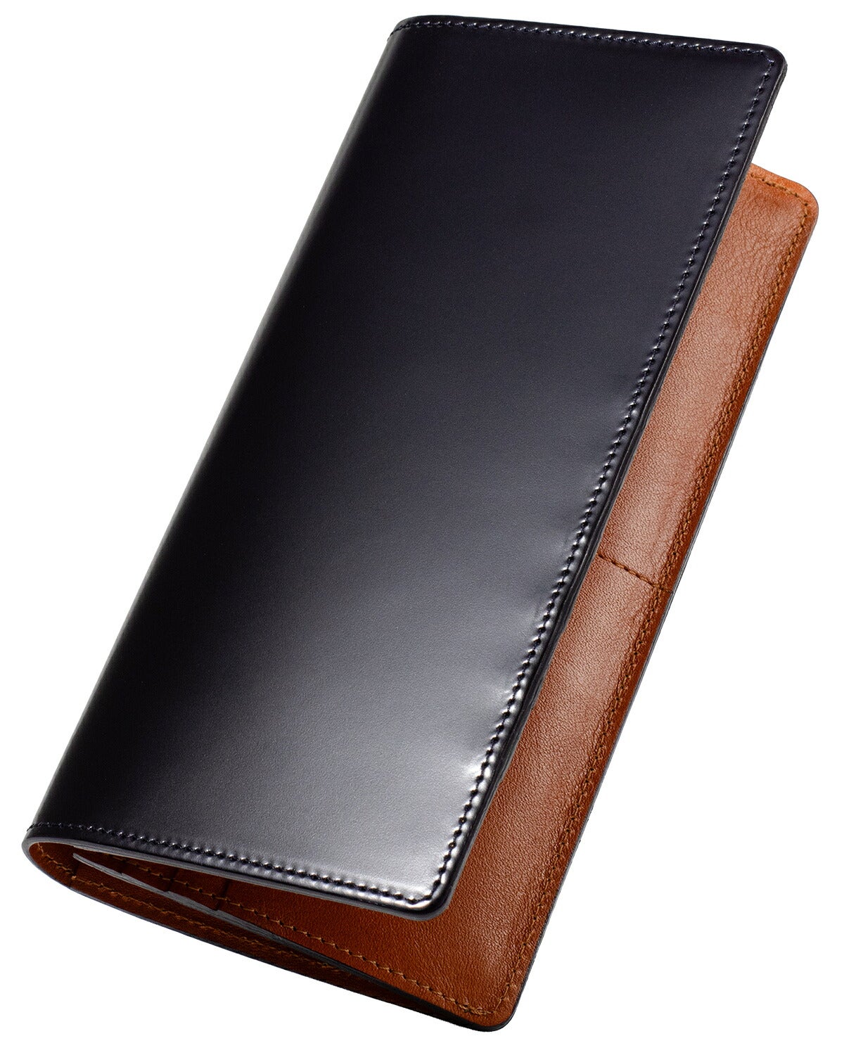 新品未使用　コードバン長財布 コードバン 長財布 日本製 メンズ 本革 ながさいふ 小銭入れなし 純束
