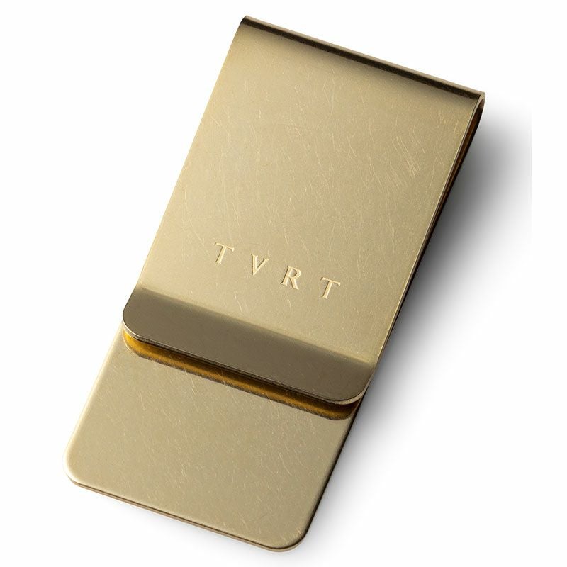 マネークリップ 真鍮製 名入れ可 Tps-006 | TAVARAT公式オンラインストア