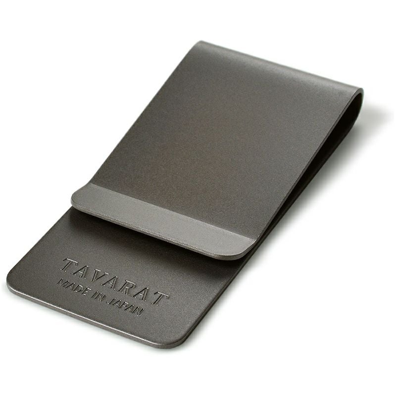 指紋がつかない マネークリップ ホーニング加工 真鍮製 Tps-021