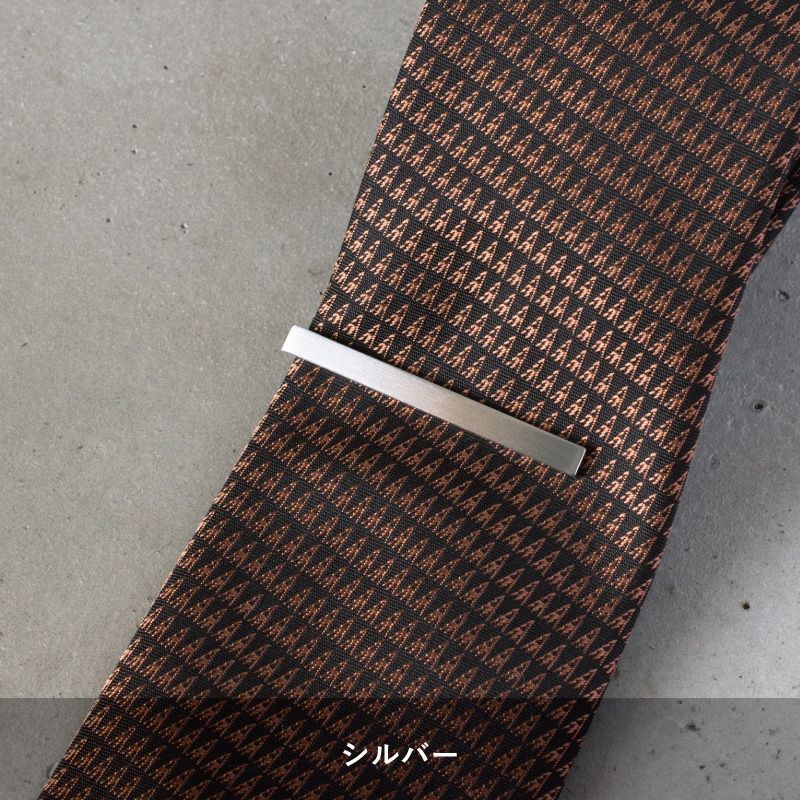 純】 ネクタイピン ワニロ式 シンプル 名入れ可 Tps-043 | TAVARAT公式