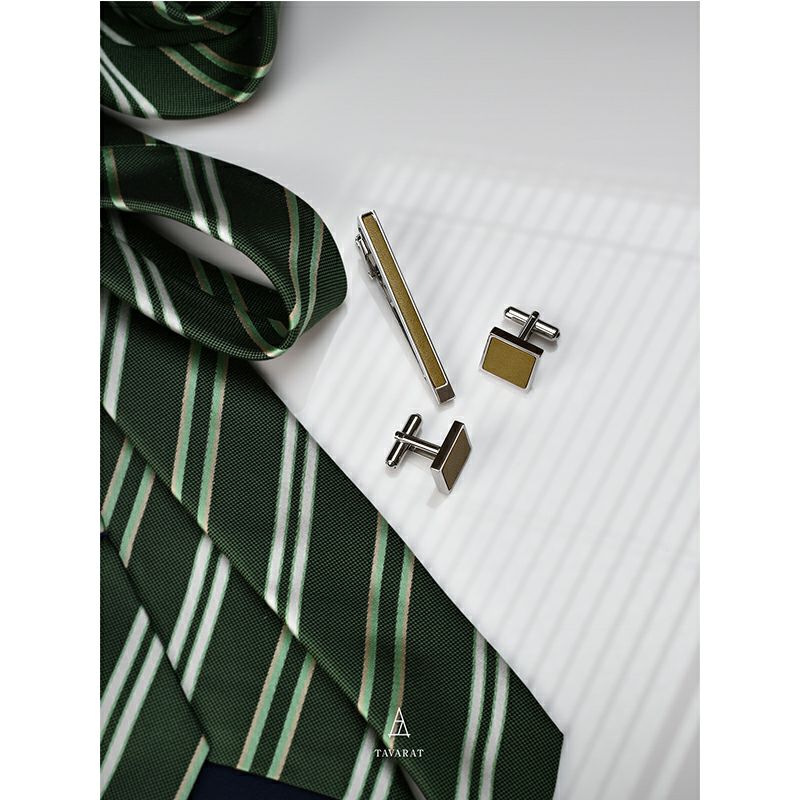 ネクタイピン 本革はめ込み 名入れ可 Tps-003R | TAVARAT公式