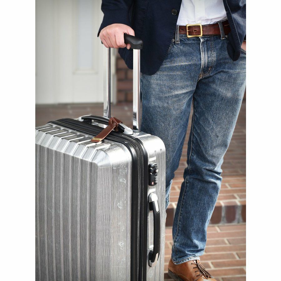 ラゲージタグ ネームタグ 本革 姫路レザー 名入れ可 Tps-038 | TAVARAT