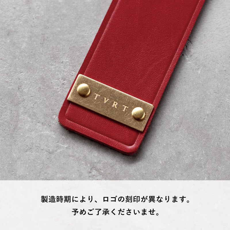 TVRTロゴプレート 製造時期によってデザインが変更する旨を記載している。 