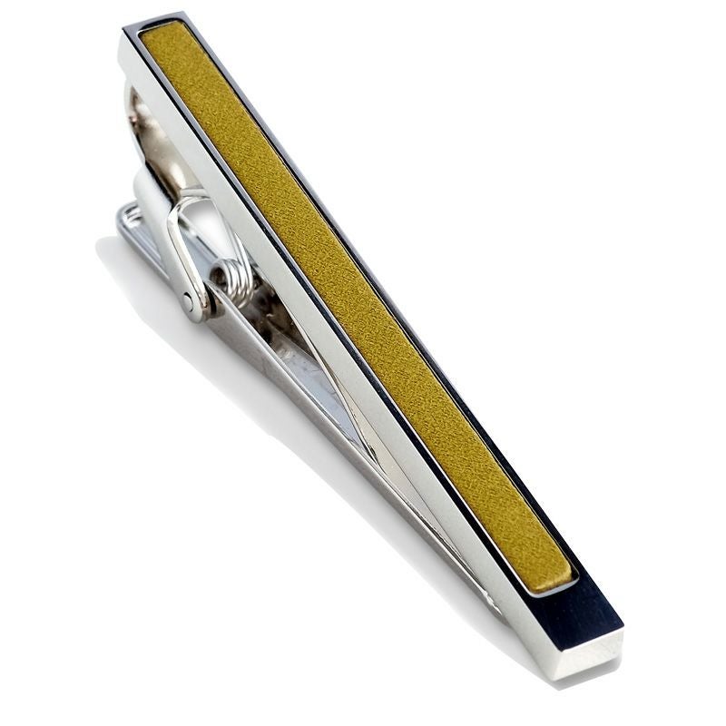 水引ラッピング】 ネクタイピン 本革はめ込み 名入れ可Tps-003R