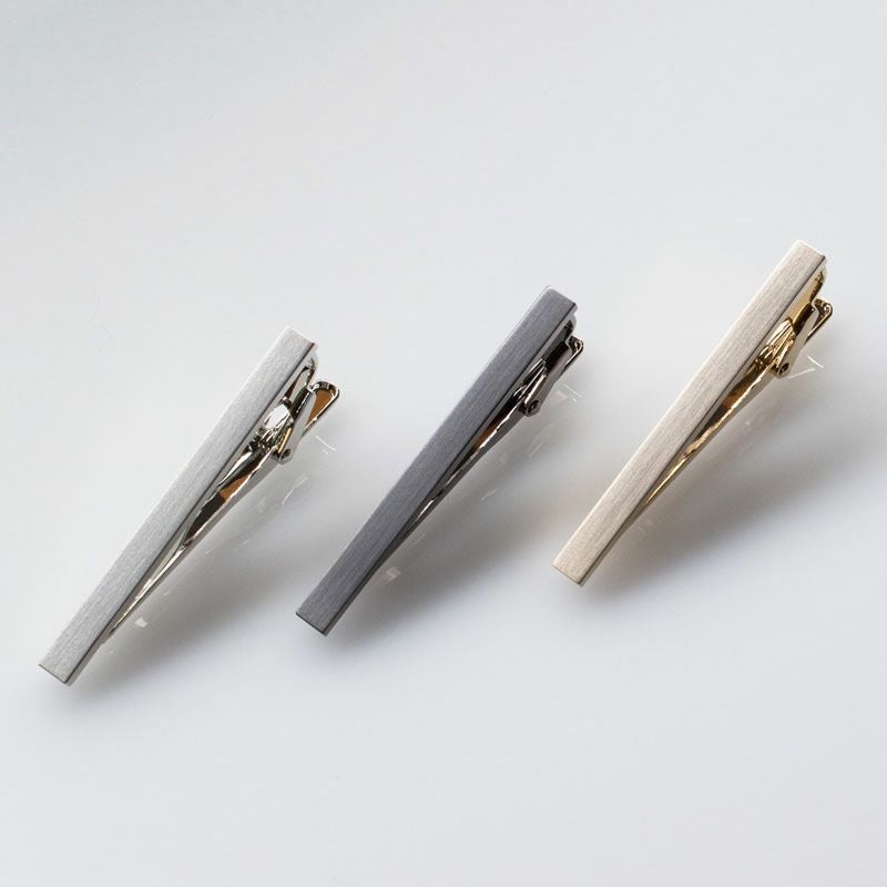 水引ラッピング】 ネクタイピン・カフスセット サテーナ加工 真鍮製