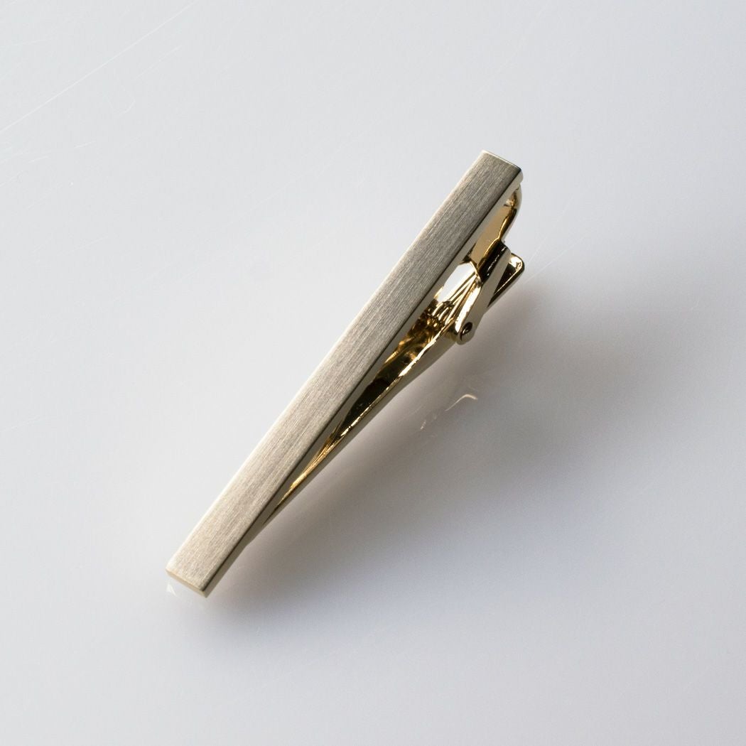 水引ラッピング】 ネクタイピン・カフスセット サテーナ加工 真鍮製