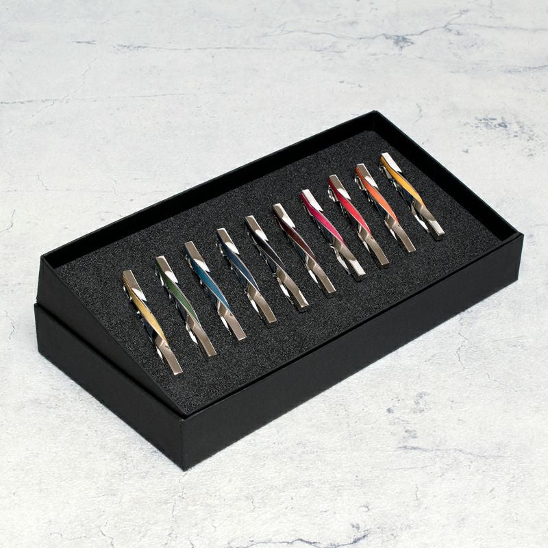 10本セット】 ネクタイピン 本革はめ込み Tps-078-10set | TAVARAT公式