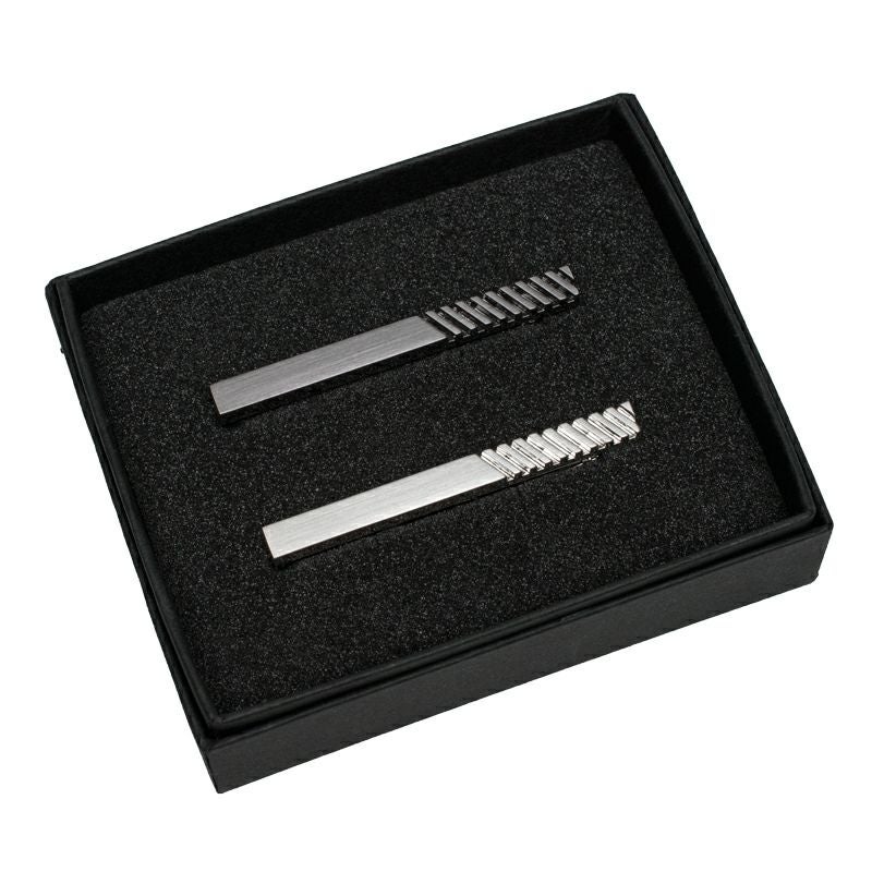 ネクタイピン 2本セット ジオメトリックデザイン Tps-055-2set