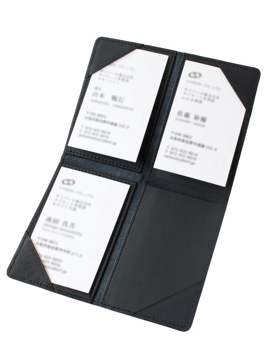 Kasanel(カサネル) 4枚の名刺を乗せることができる名刺入れ 本革 Tps