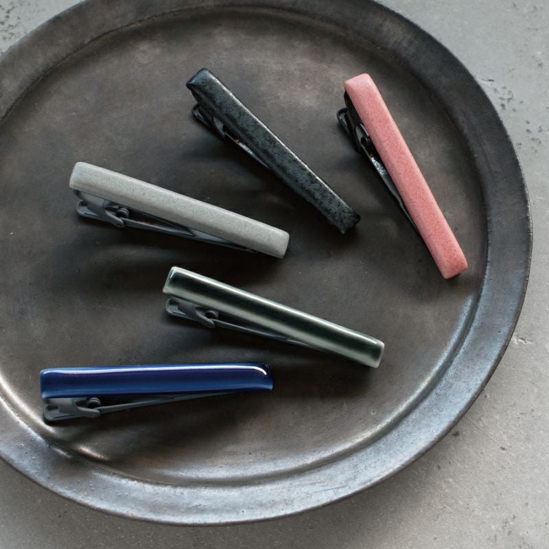 ネクタイピン 陶器 ワニ口式 名入れ可 Tps-140 | TAVARAT公式