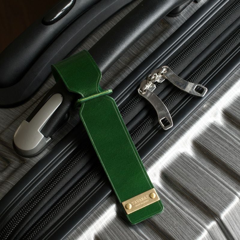 名入れ ネームタグ ラゲージタグ 姫路レザー 本革 Tps-038muji