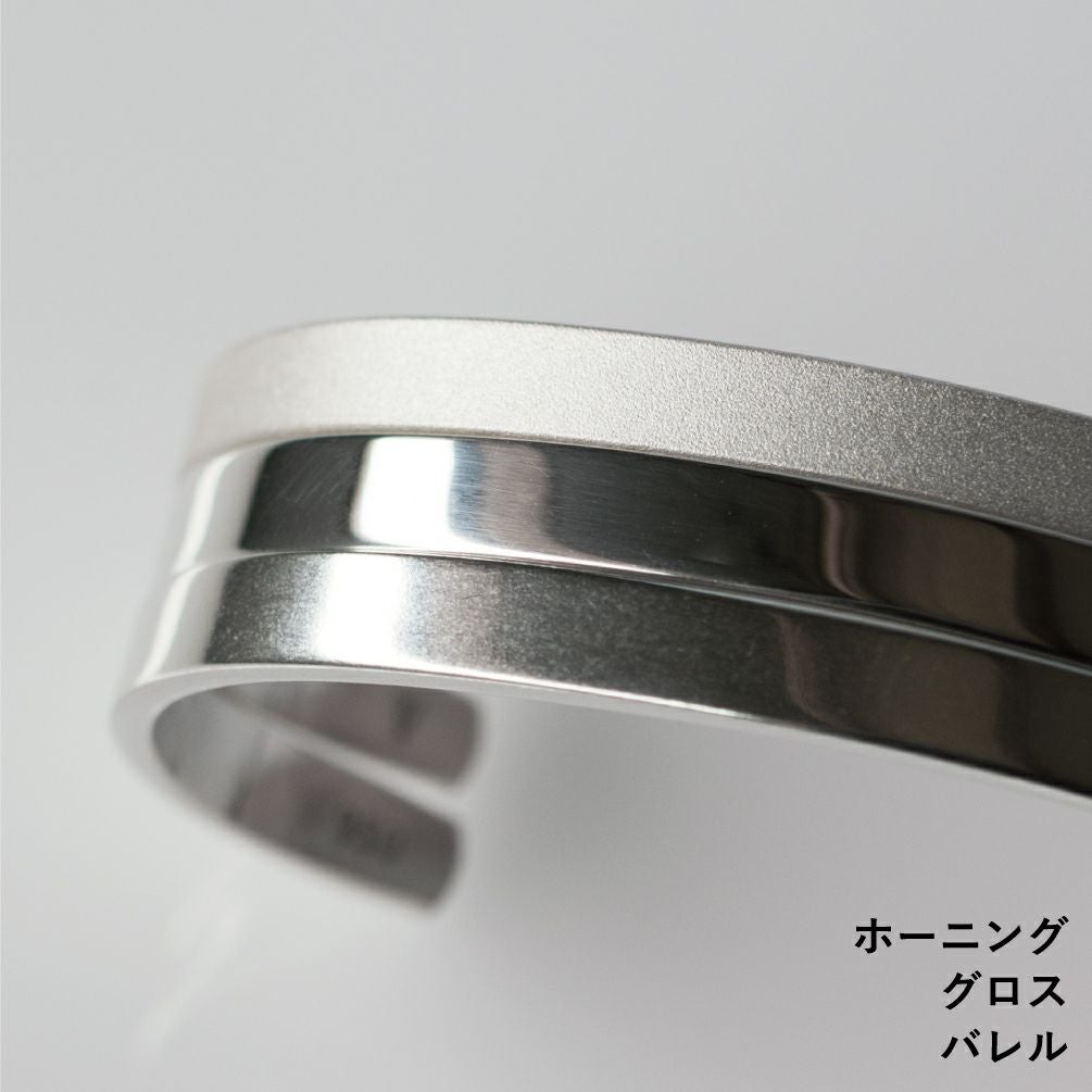 バングル メンズ Press950 シルバー 名入れ可 Tps-167 | TAVARAT公式