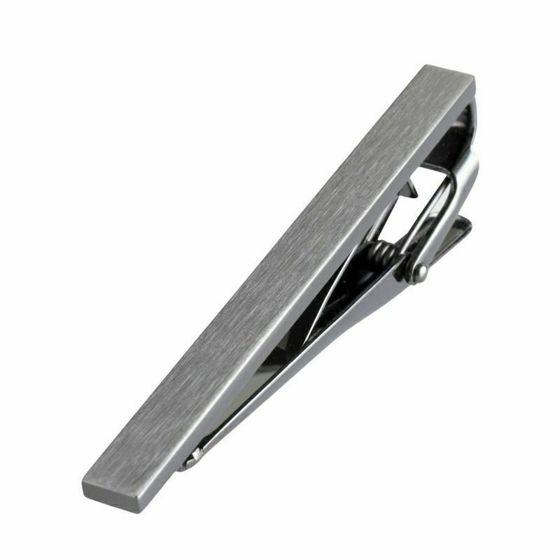 まとめ買い 50～99個】 ネクタイピン クリップ式 純 シンプル 名入れ可