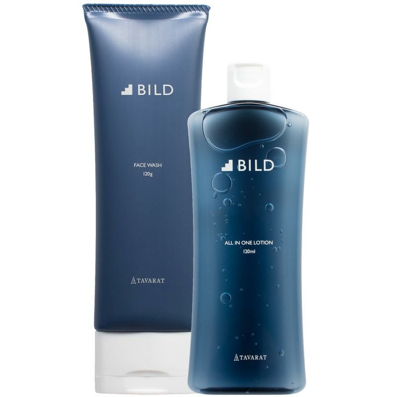 Bi-face 濃厚ローション 2本セット BILD オールインワンローション・洗顔フォームセット BILD-set