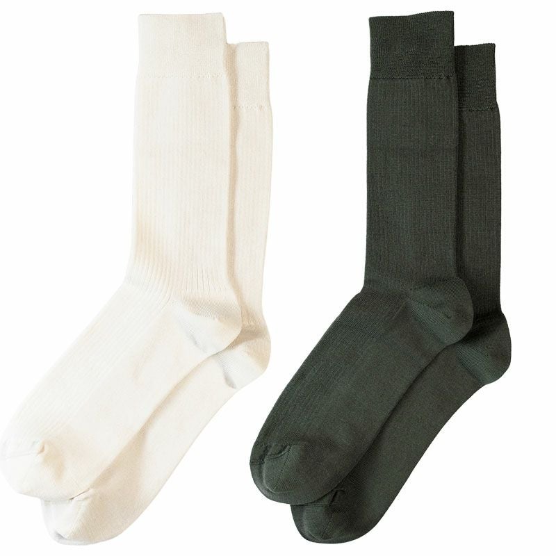 オフホワイト×チャコール