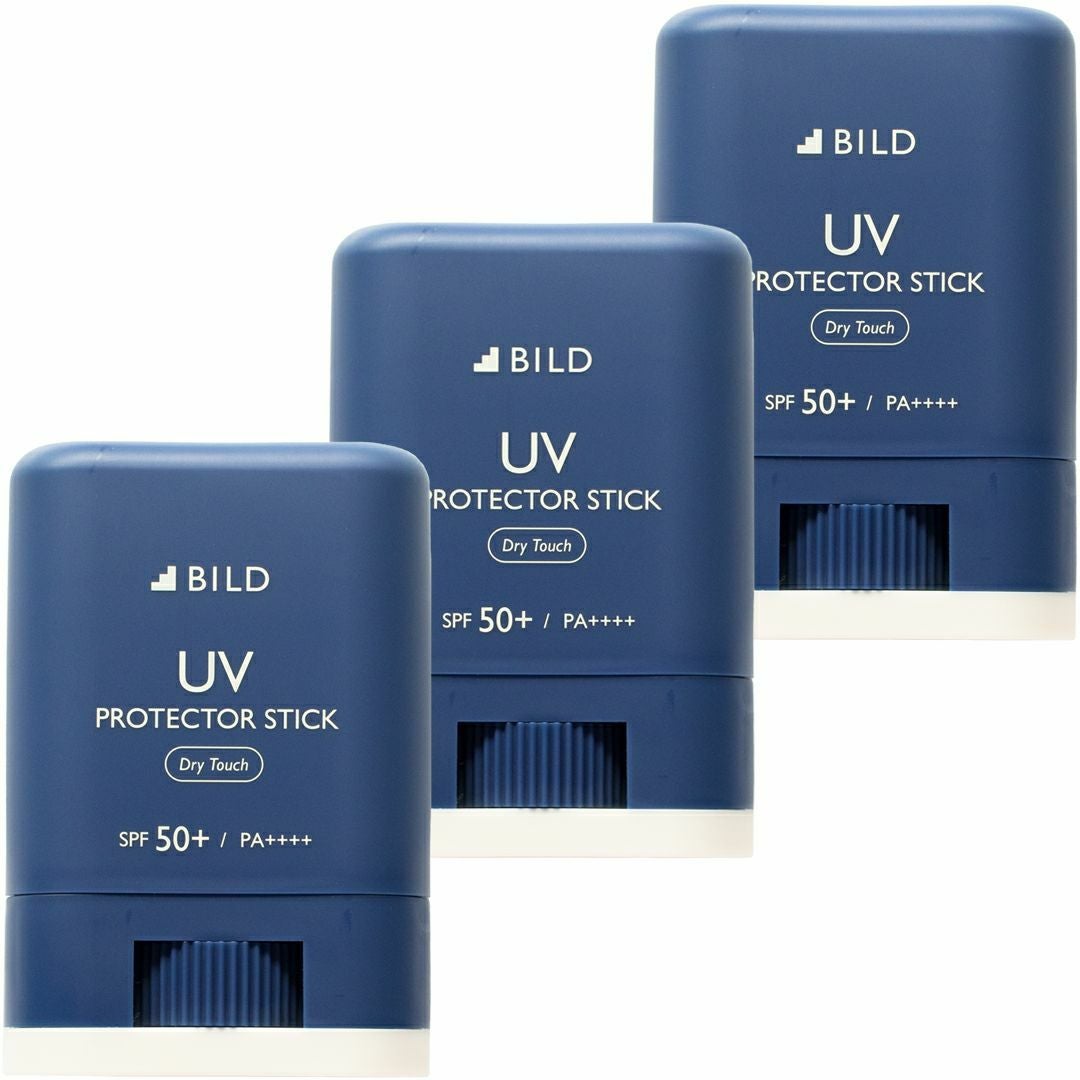 【新品未使用】らうたげ　照　日焼け止め　4本セット BILD UVカットスティック 日焼け止め 3個セット BILD-04-3set