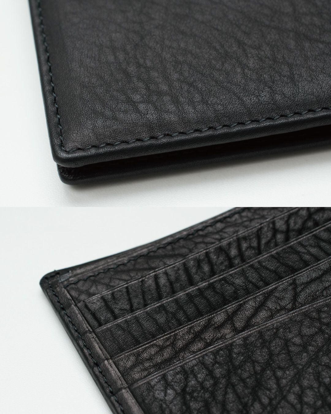 二つ折り財布 カーフレザー 本革 松岡皮革 mt18003 | TAVARAT公式