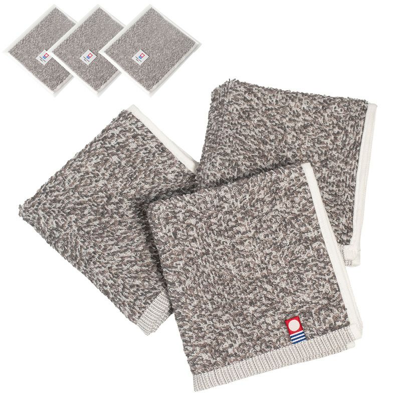 ecomix タオルハンカチ 3枚セット 今治タオル ハンカチ 23cm角 tps-188