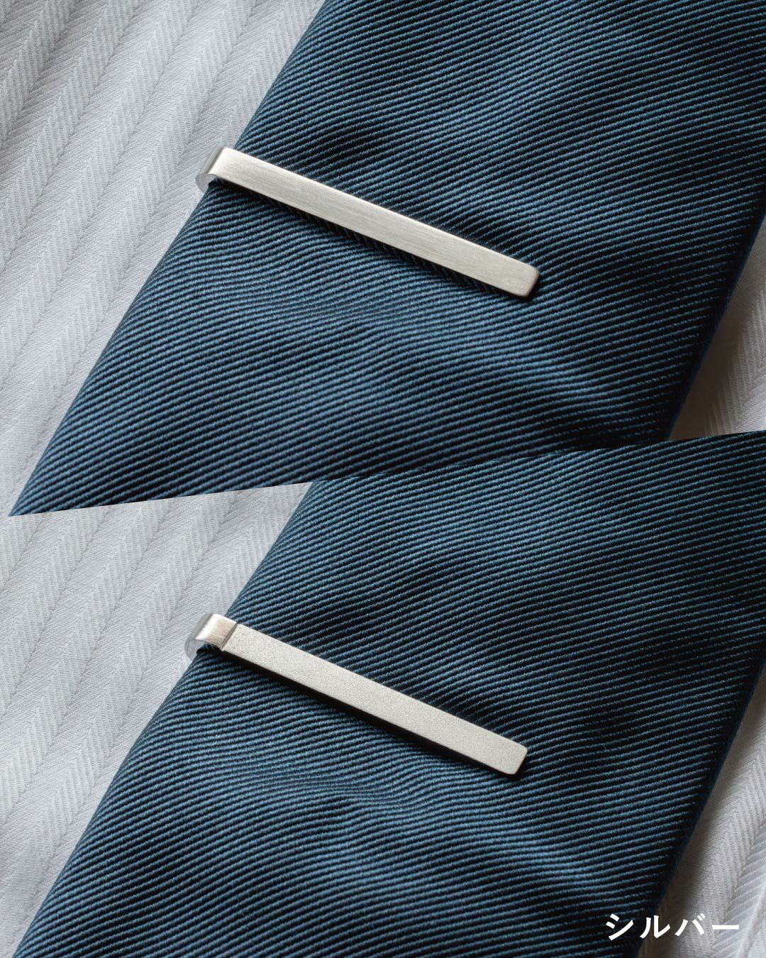 VERSO】リバーシブルネクタイピン 1本 クリップ式 Tps-187 | TAVARAT