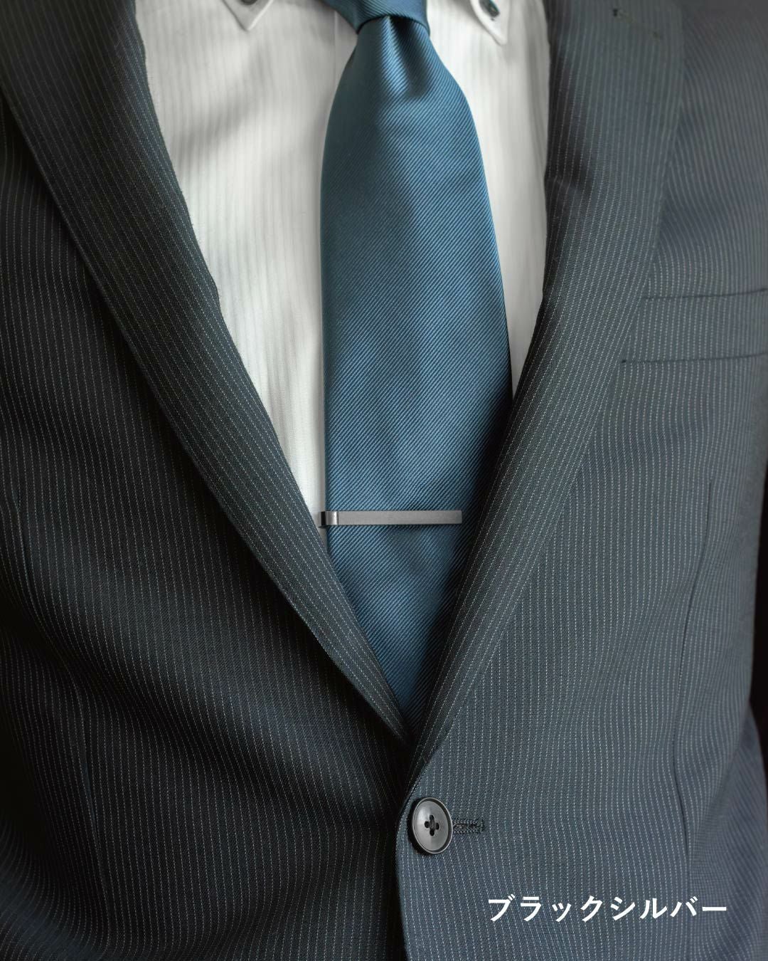 VERSO】リバーシブルネクタイピン 1本 クリップ式 Tps-187 | TAVARAT