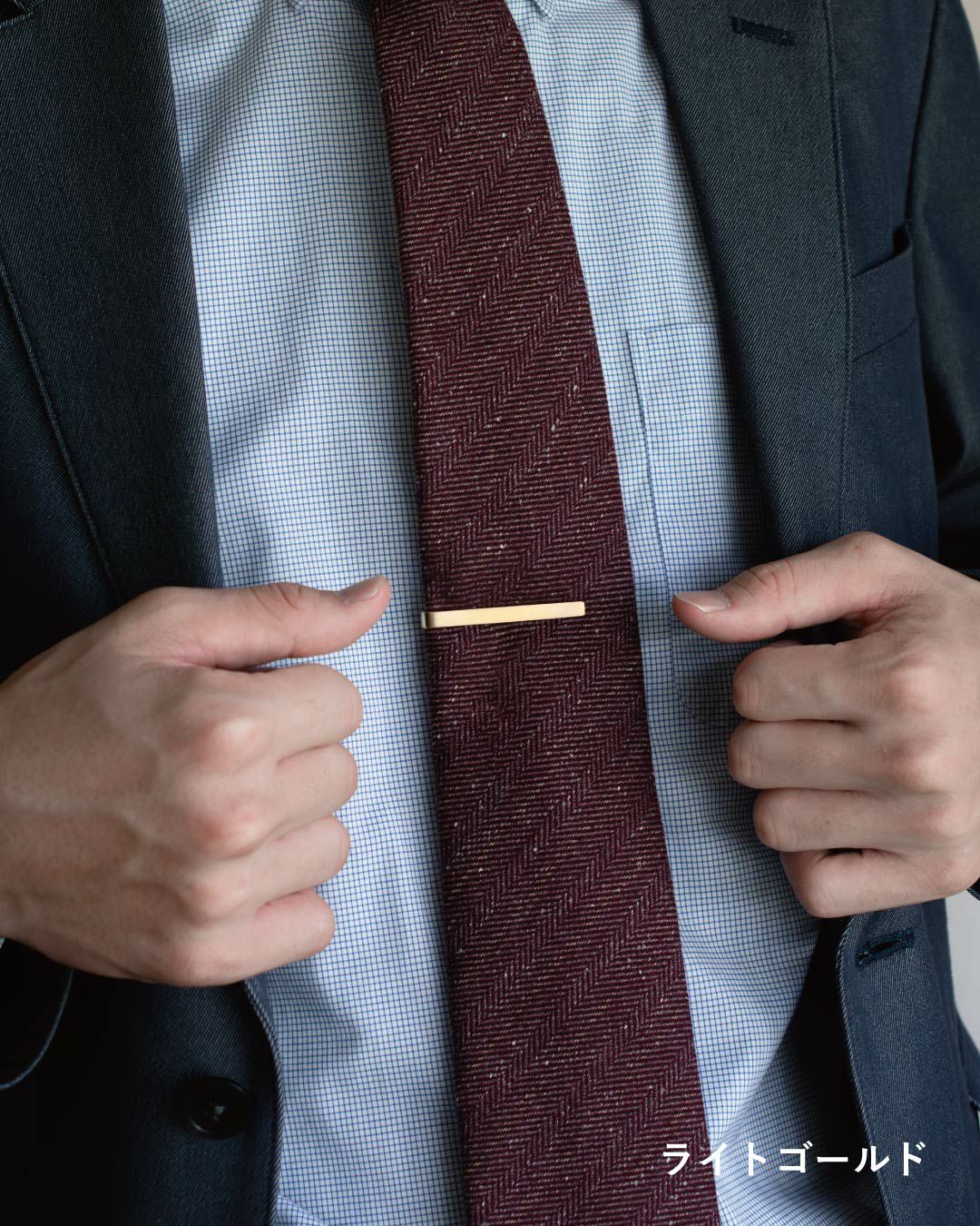 VERSO】リバーシブルネクタイピン 1本 クリップ式 Tps-187 | TAVARAT