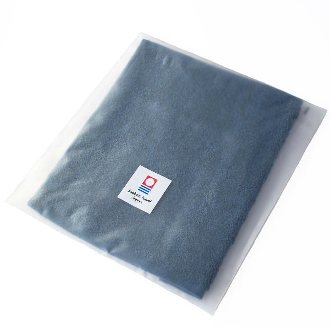 ちょうどいいタオルハンカチ　ネイビー