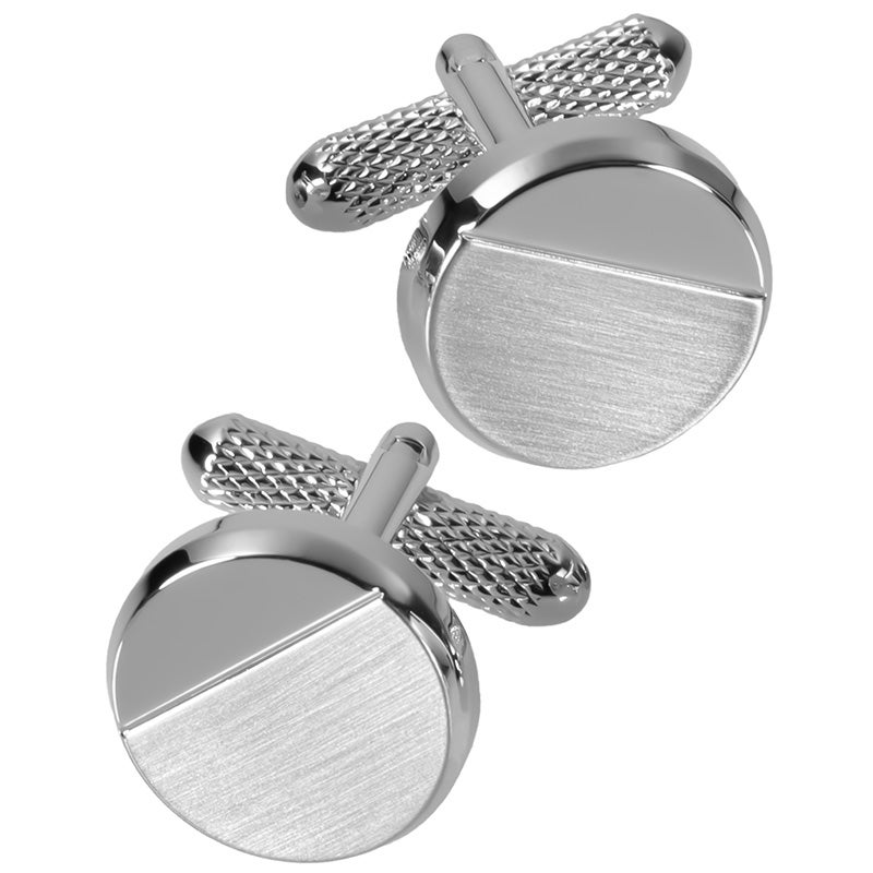 シルバー：エッジラインカフス（シルバー）のペアカット