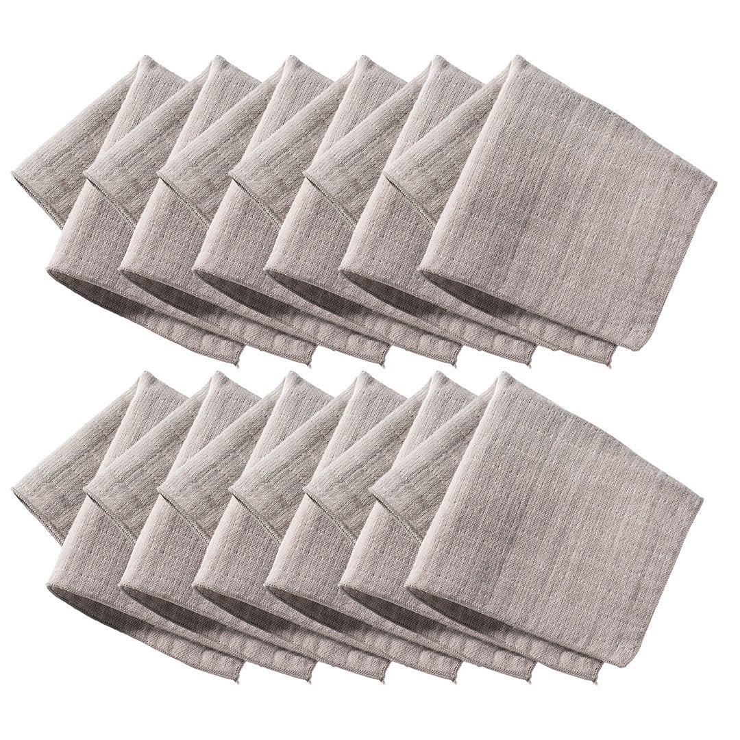 3重ガーゼハンカチ 12枚セット 25×25cm 個包装 Tps-201-12set
