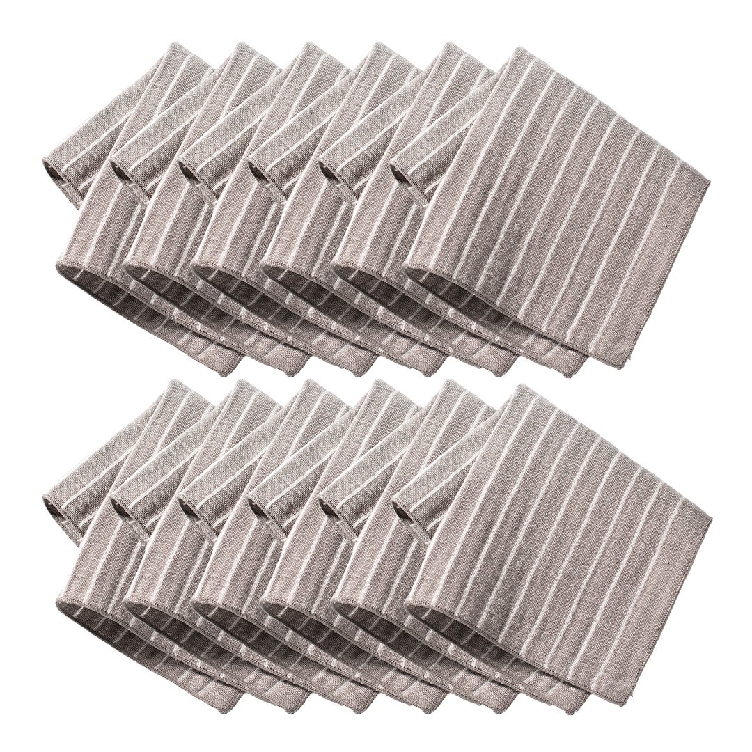 ストライプ-グレー