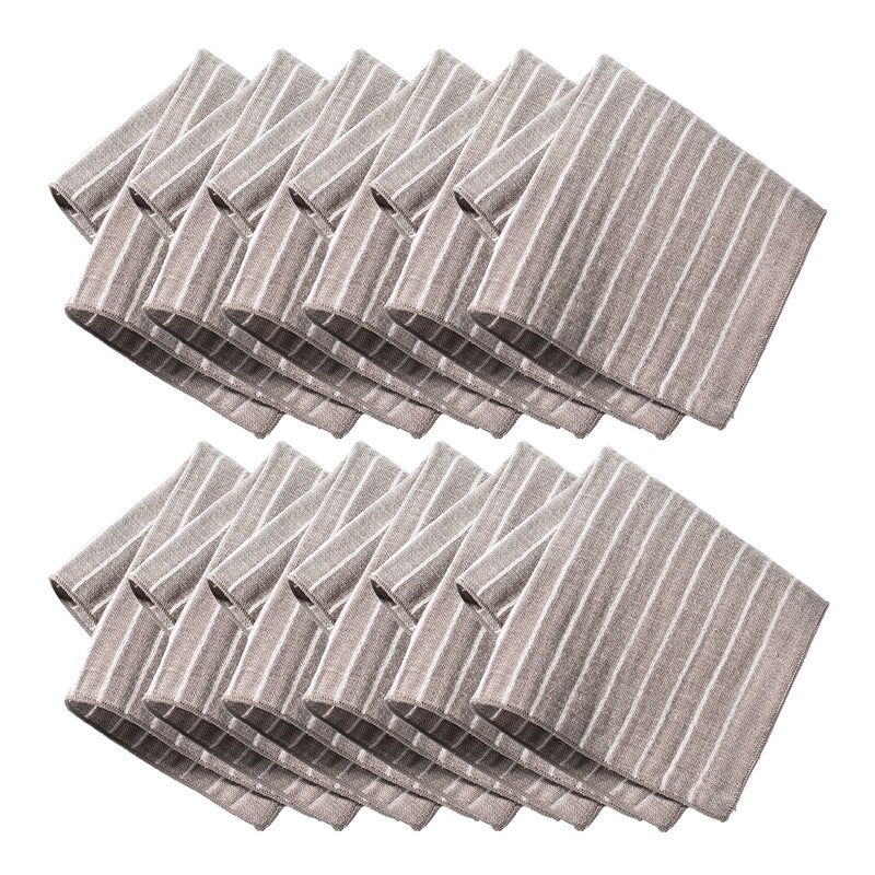 ストライプ-グレー