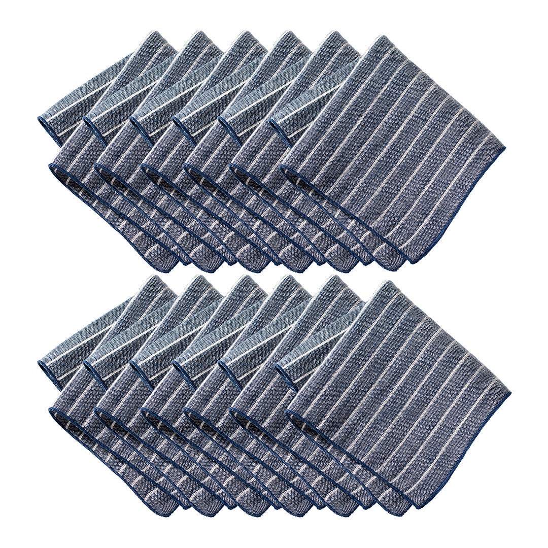 ストライプ-ネイビー