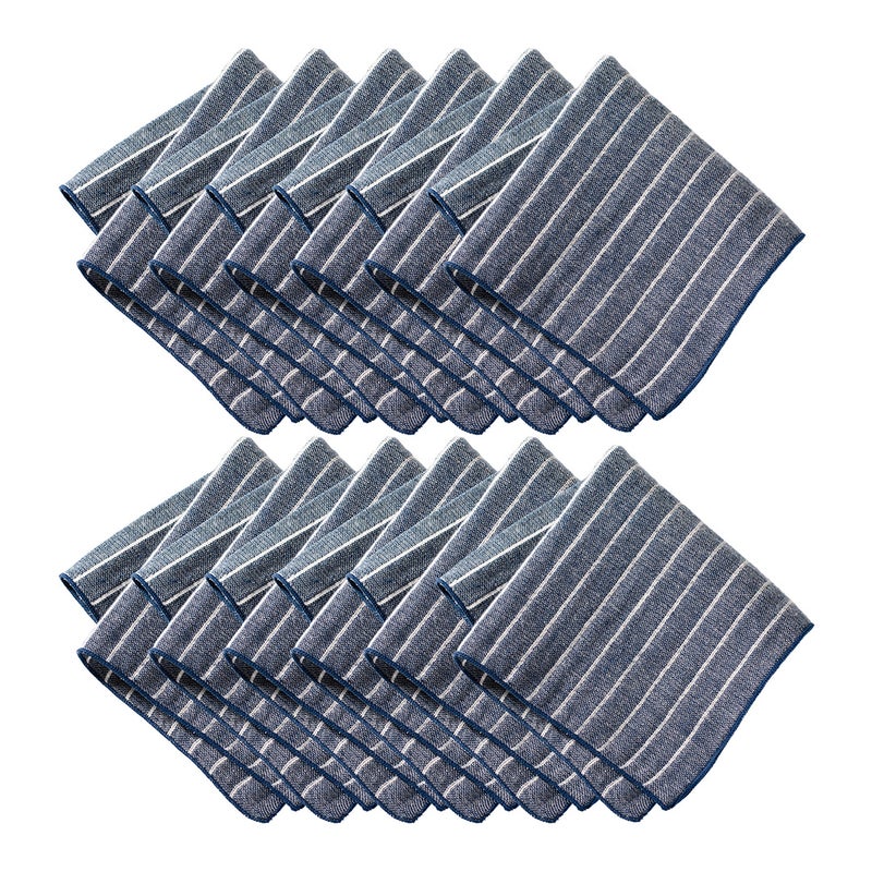 ストライプ-ネイビー