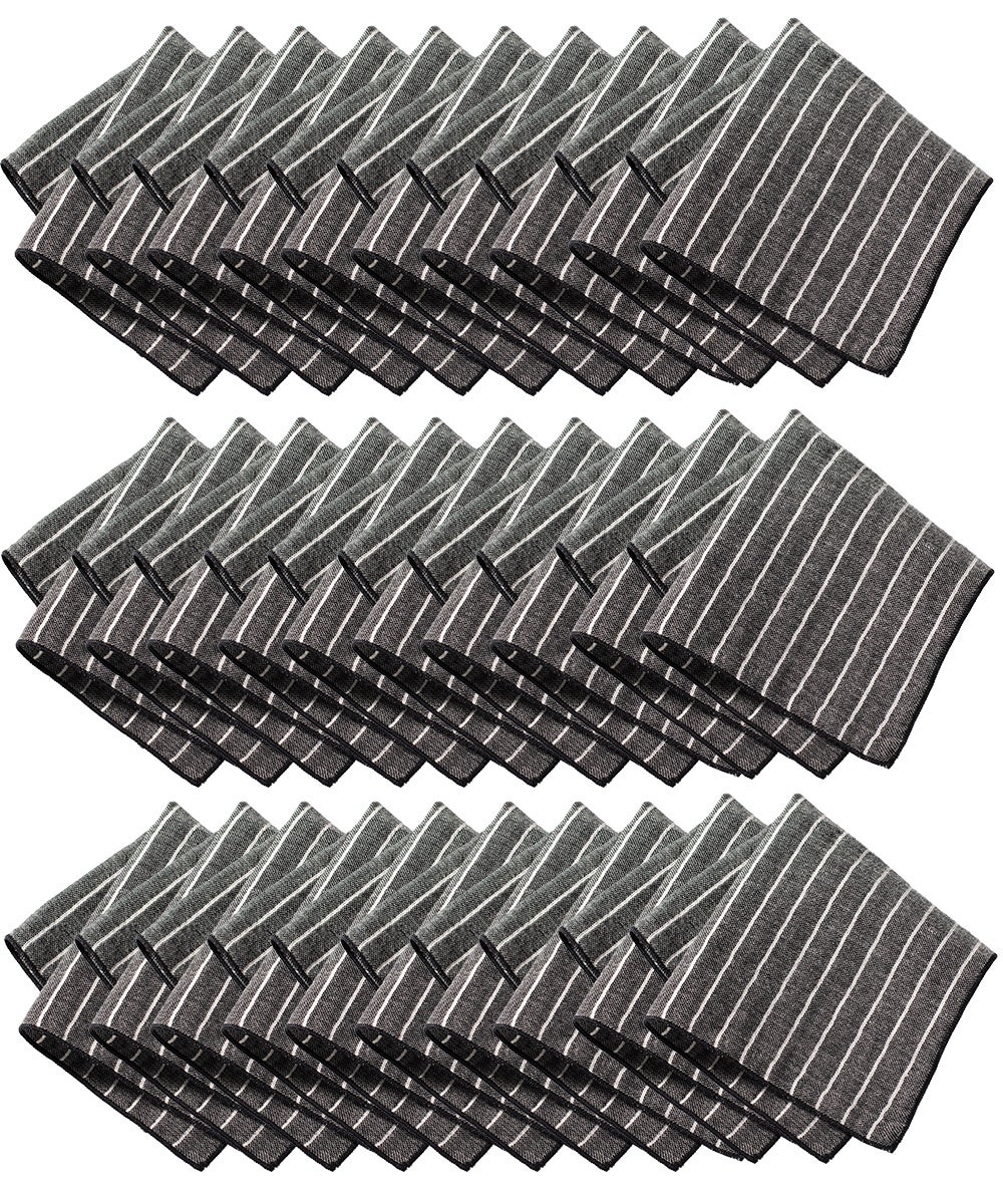 ストライプ-ブラック