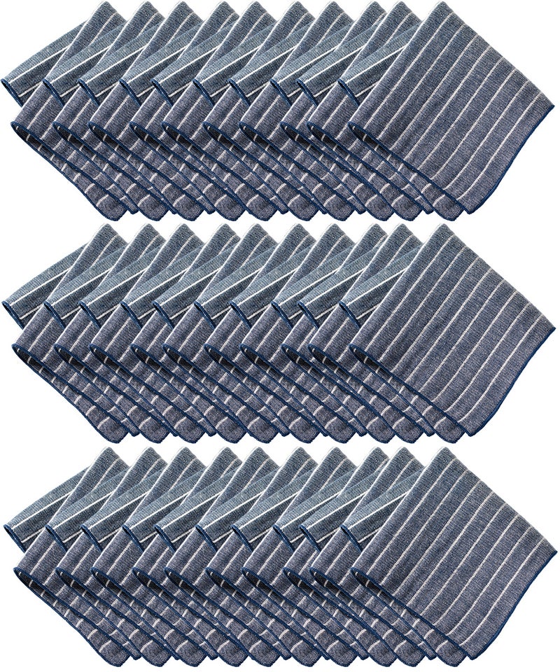 ストライプ-ネイビー